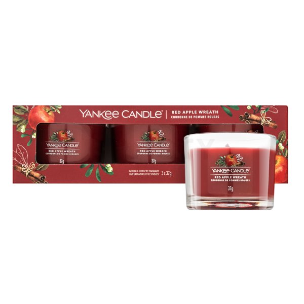 Yankee Candle Red Apple Wreath 3 x 37 g