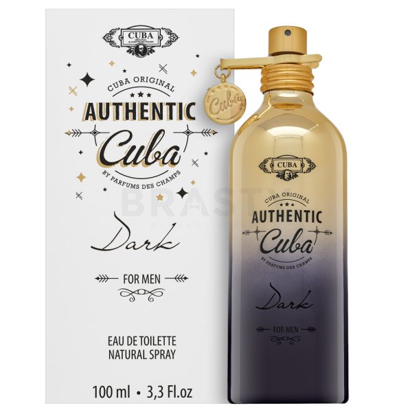Cuba Authentic Dark Eau de Toilette férfiaknak 100 ml