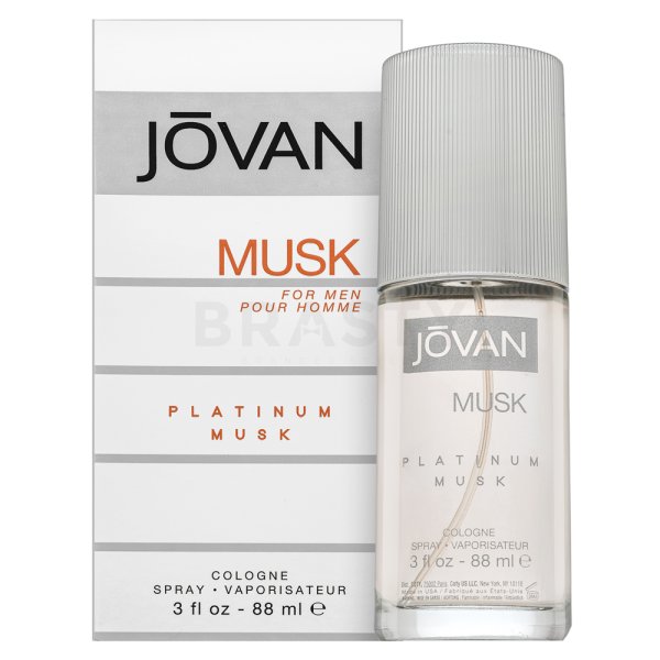 Jovan Musk Platinum Musk eau de cologne bărbați 88 ml