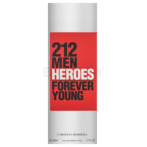 Carolina Herrera Men Heroes Forever Young Eau de Toilette para hombre 150 ml