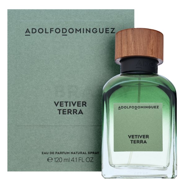 Adolfo Dominguez Agua Fresca Vetiver Terra Eau de Parfum para hombre 120 ml
