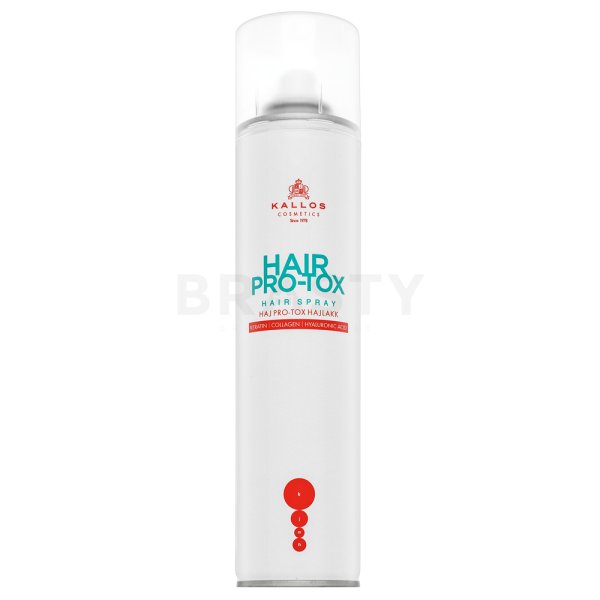 Kallos Hair Pro-Tox Hair Spray lak na vlasy s keratinem 400 ml