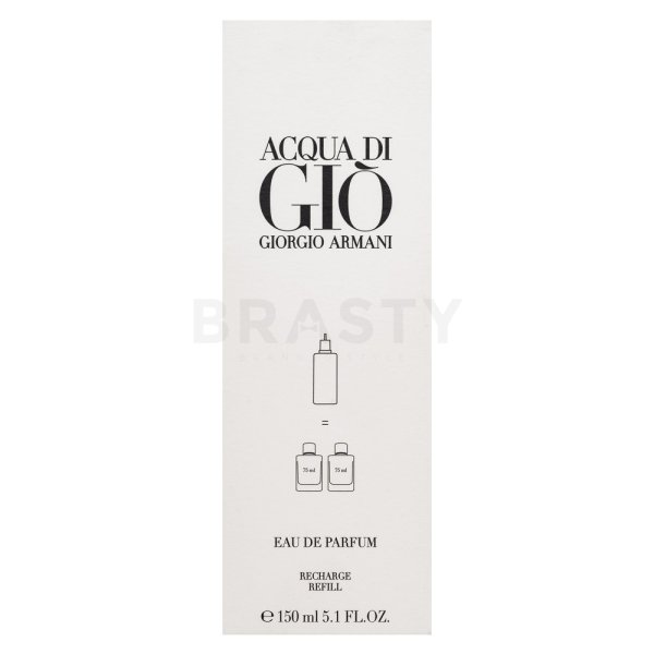 Armani (Giorgio Armani) Acqua di Gio Pour Homme - Refill Eau de Parfum da uomo Refill 150 ml