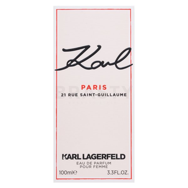 Lagerfeld Karl Paris 21 Rue Saint-Guillaume Eau de Parfum nőknek 100 ml