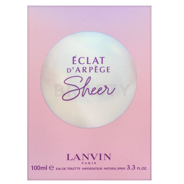 Lanvin Éclat d'Arpège Sheer Eau de Toilette für Damen 100 ml