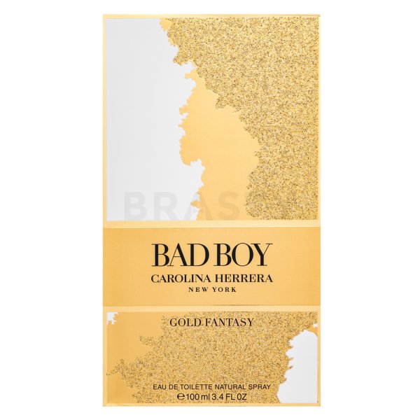 Carolina Herrera Bad Boy Gold Fantasy Eau de Toilette for men 100 ml