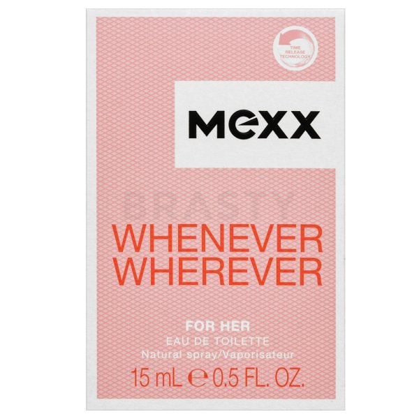 Mexx Whenever Wherever toaletní voda pro ženy 15 ml