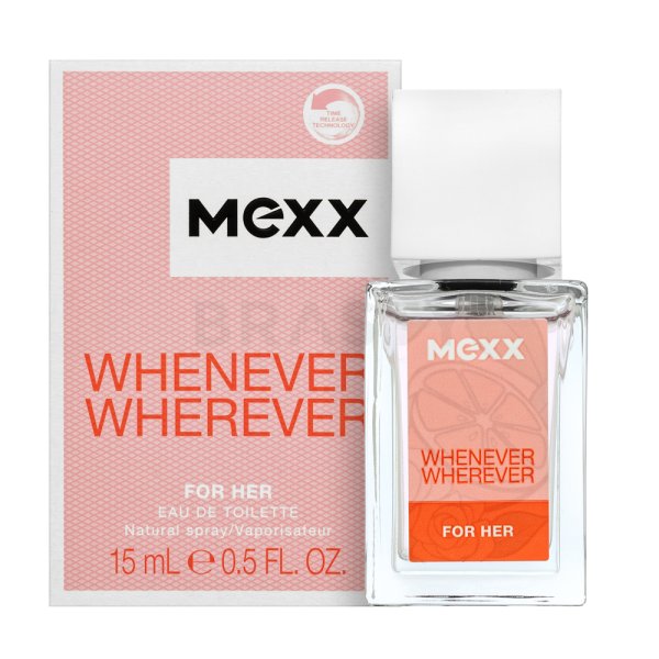 Mexx Whenever Wherever toaletní voda pro ženy 15 ml