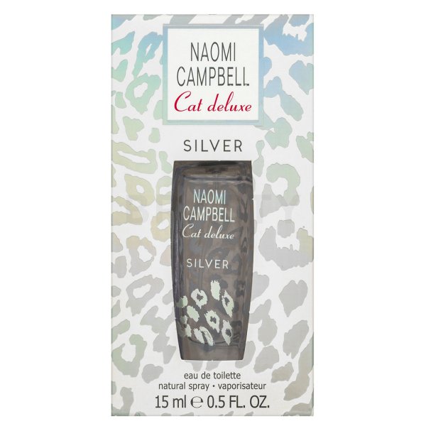 Naomi Campbell Cat Deluxe Silver toaletní voda pro ženy 15 ml