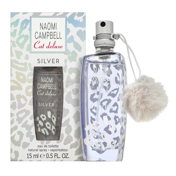 Naomi Campbell Cat Deluxe Silver toaletní voda pro ženy 15 ml