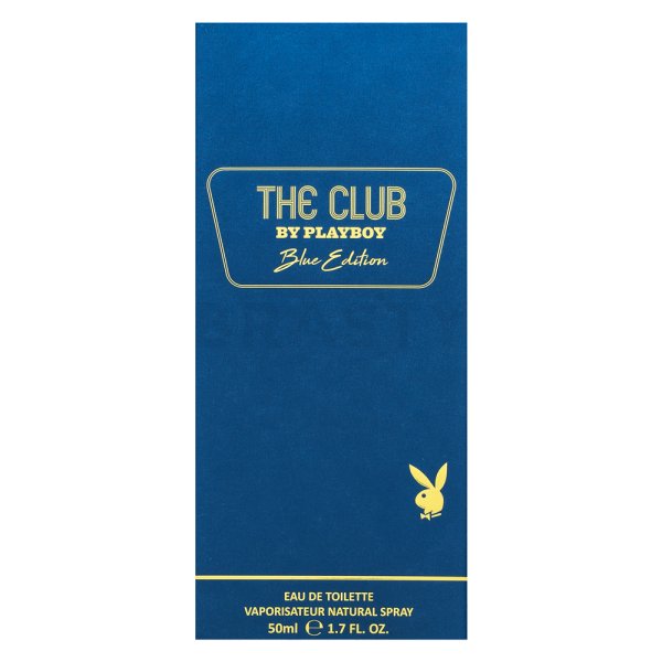 Playboy The Club Blue Edition Eau de Toilette férfiaknak 50 ml