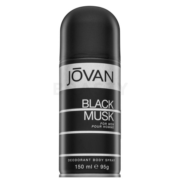 Jovan Black Musk deospray voor mannen 150 ml