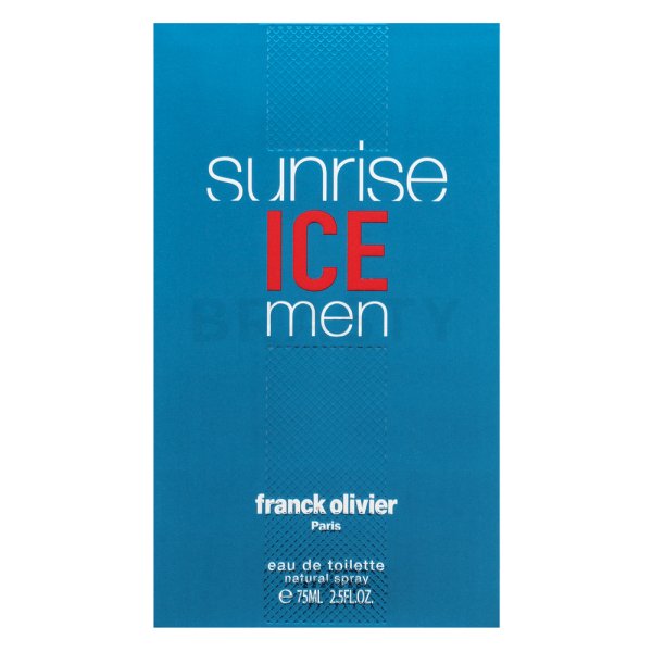 Franck Olivier Sunrise Ice Eau de Toilette for men 75 ml