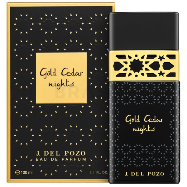 Jesus Del Pozo Gold Cedar Nights Eau de Parfum voor mannen 100 ml