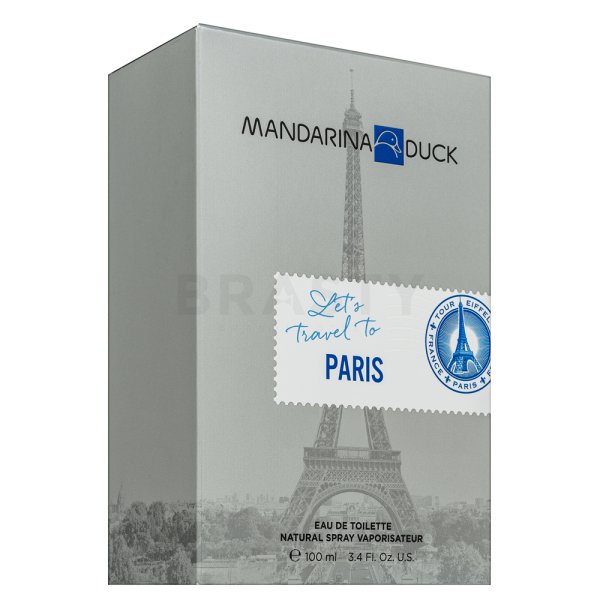 Mandarina Duck Let's Travel To Paris Eau de Toilette para hombre 100 ml