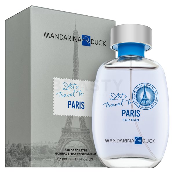 Mandarina Duck Let's Travel To Paris Eau de Toilette férfiaknak 100 ml