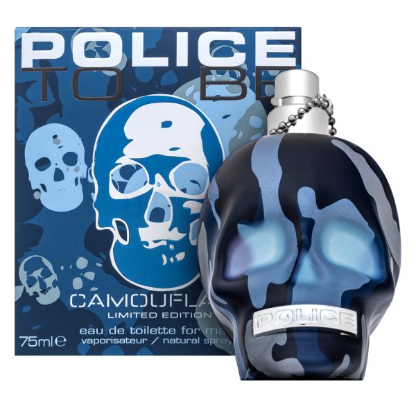 Police To Be Camouflage Blue toaletní voda pro muže Extra Offer 2 75 ml