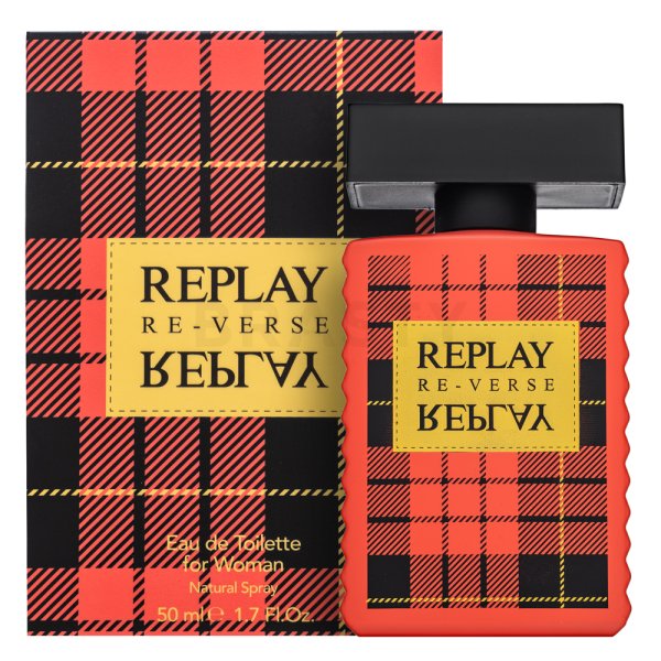 Replay Signature Reverse toaletní voda pro ženy Extra Offer 50 ml