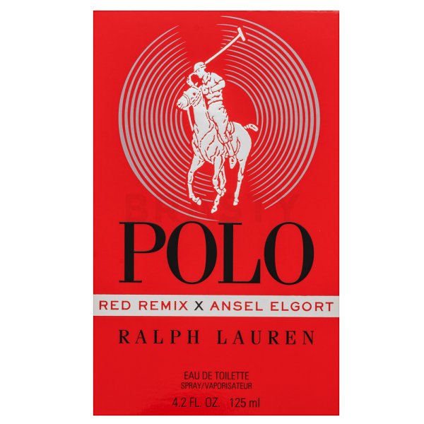 Ralph Lauren Polo Red Remix X Ansel Elgort Eau de Toilette férfiaknak 125 ml