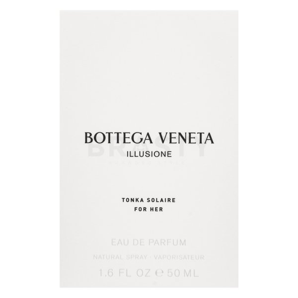 Bottega Veneta Illusione Tonka Solaire Eau de Parfum nőknek 50 ml