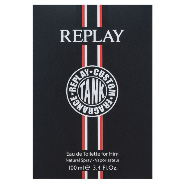 Replay Tank Custom For Him toaletní voda pro muže Extra Offer 2 100 ml