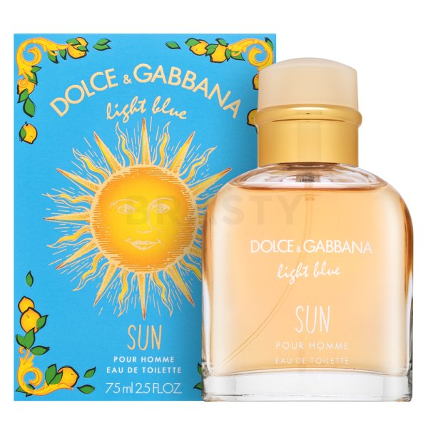 Dolce & Gabbana Light Blue Sun toaletní voda pro muže 75 ml