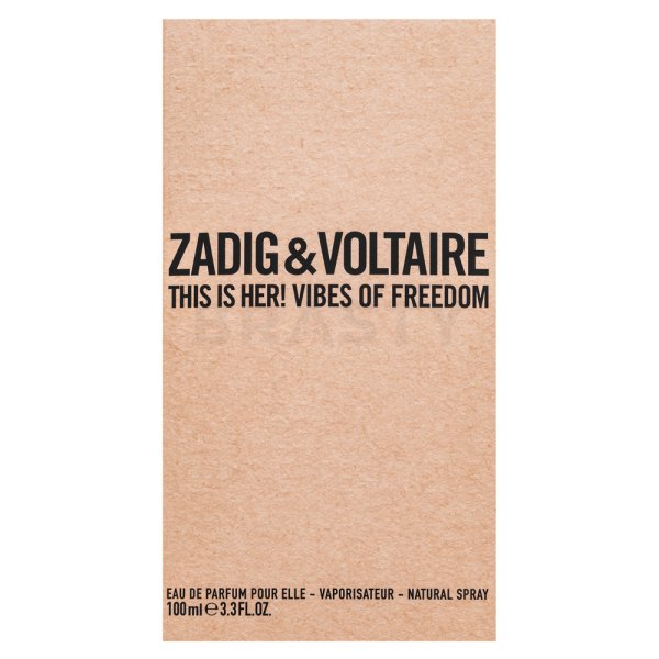 Zadig & Voltaire This is Her! Vibes of Freedom Eau de Parfum für Damen 100 ml