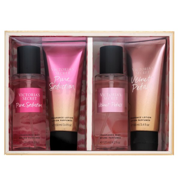 Victoria's Secret Pure Seduction & Velvet Petals dárková sada pro ženy 125 ml