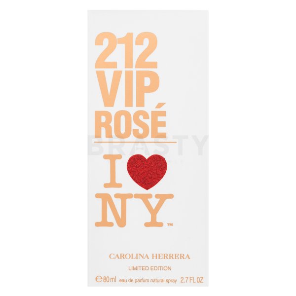 Carolina Herrera 212 VIP Rosé I Love NY Limited Edition Eau de Parfum da donna 80 ml