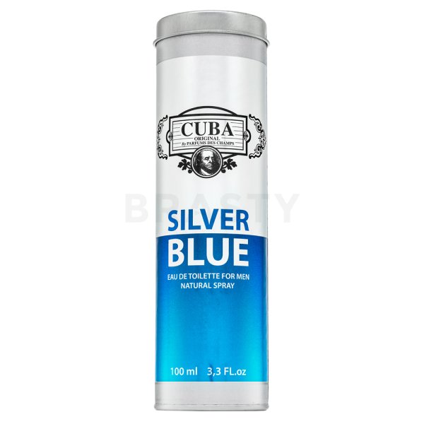 Cuba Silver Blue Eau de Toilette femei Extra Offer 100 ml