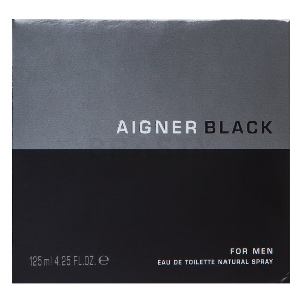 Aigner Black for Man toaletní voda pro muže Extra Offer 125 ml