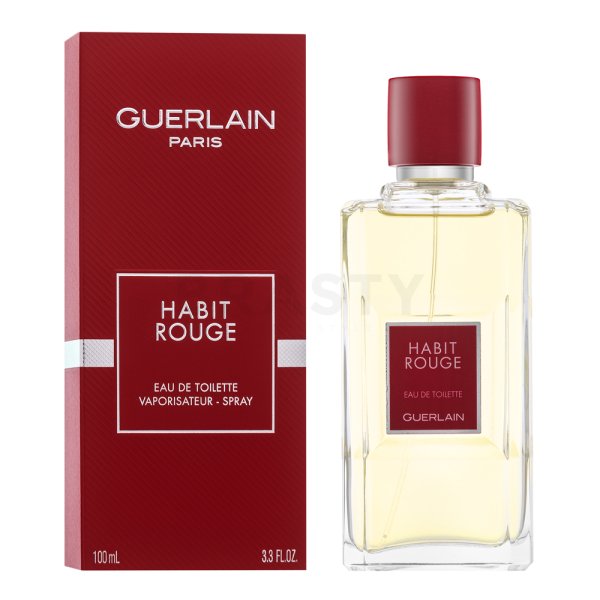 Guerlain Habit Rouge Eau de Toilette bărbați Extra Offer 2 100 ml