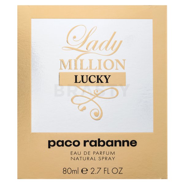 Paco Rabanne Lady Million Lucky parfémovaná voda pro ženy Extra Offer 4 80 ml