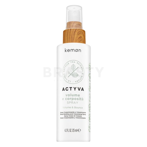 Kemon Actyva Volume E Corposita Spray sprej pre objem vlasov 125 ml