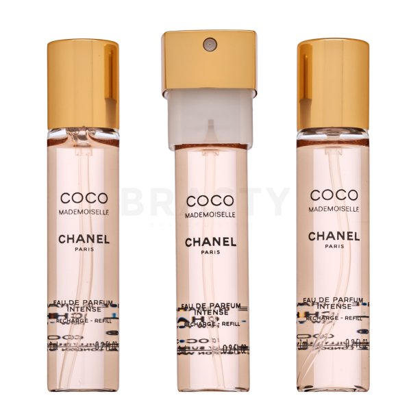 Chanel Coco Mademoiselle Intense - Twist and Spray parfémovaná voda pre ženy Extra Offer 2 3 x 7 ml