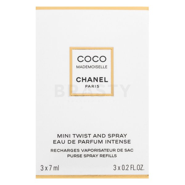 Chanel Coco Mademoiselle Intense - Twist and Spray Eau de Parfum femei Extra Offer 2 3 x 7 ml