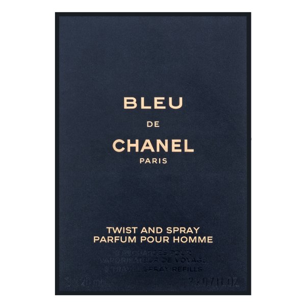 Chanel Bleu de Chanel Parfum - Refill čistý parfém pro muže Extra Offer 2 3 x 20 ml