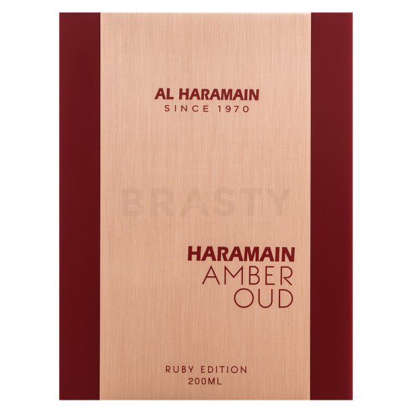 Al Haramain Amber Oud Ruby Edition Eau de Parfum unisex Extra Offer 2 200 ml