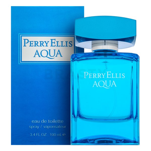 Perry Ellis Aqua Eau de Toilette für Herren Extra Offer 2 100 ml