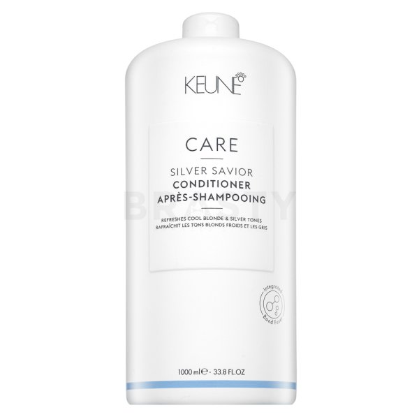 Keune Care Silver Savior Conditioner shampoo neutralizzante per capelli biondo platino e grigi 1000 ml