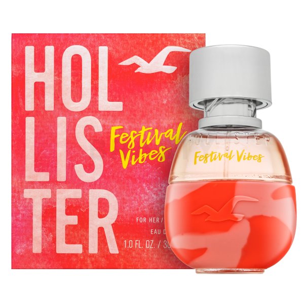 Hollister Festival Vibes for Her Eau de Parfum femei Extra Offer 2 30 ml
