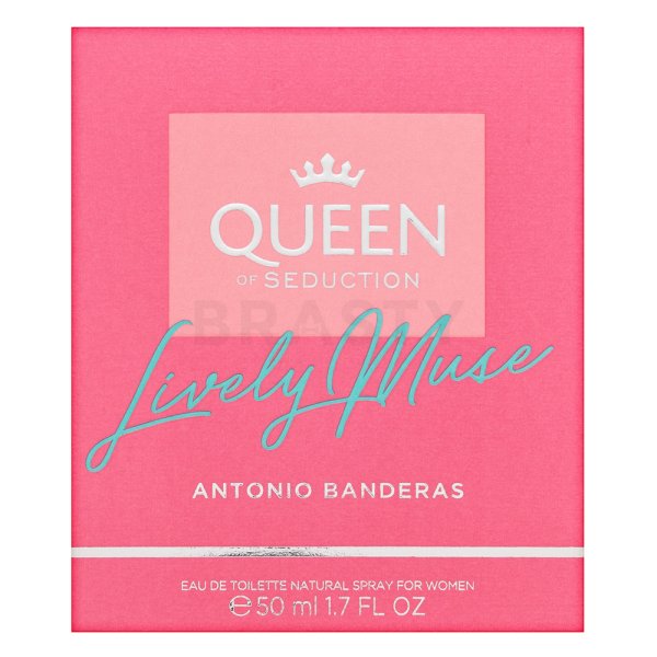 Antonio Banderas Queen Of Seduction Lively Muse Eau de Toilette für Damen Extra Offer 50 ml
