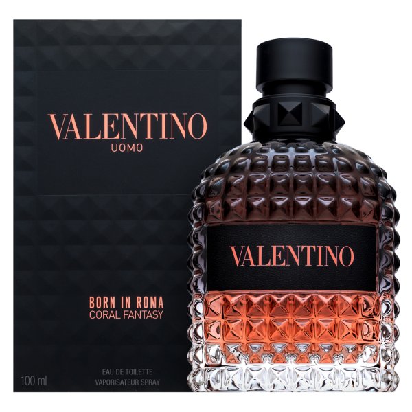 Valentino Uomo Born in Roma Coral Fantasy toaletní voda pro muže Extra Offer 2 100 ml