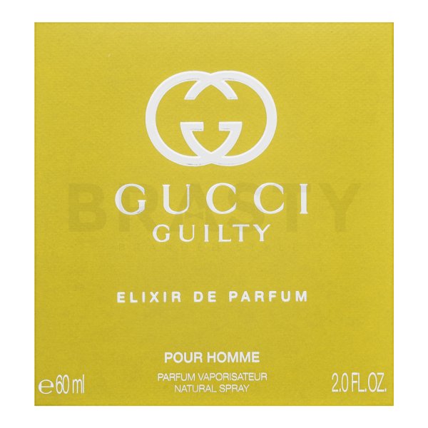 Gucci Guilty Pour Homme Elixir čistý parfém pre mužov 60 ml