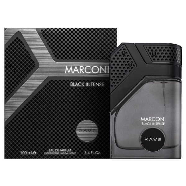 Rave Marconi Black Intense Eau de Parfum para hombre 100 ml