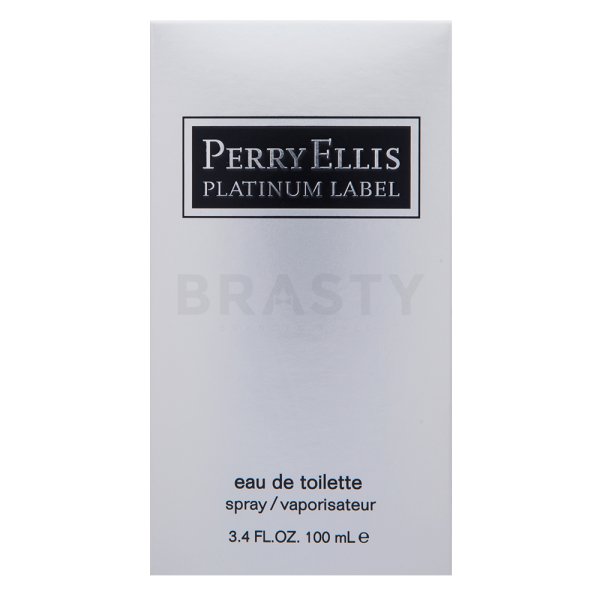 Perry Ellis Platinum Label Eau de Toilette für Herren Extra Offer 3 100 ml