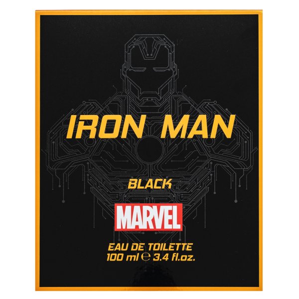 Marvel Iron Man Black Eau de Toilette férfiaknak Extra Offer 2 100 ml