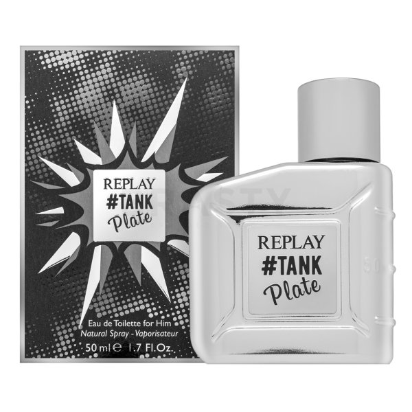 Replay Tank Plate For Him тоалетна вода за мъже Extra Offer 2 50 ml