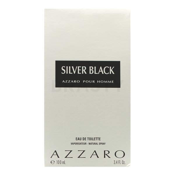 Azzaro Silver Black toaletní voda pro muže Extra Offer 4 100 ml