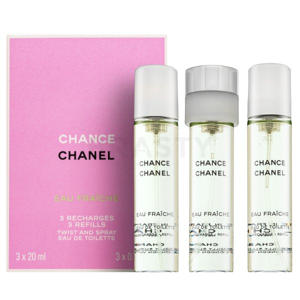 Chanel Chance Eau Fraiche - Refill toaletní voda pro ženy Extra Offer 2 3 x 20 ml